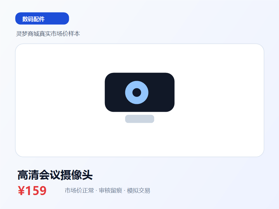 1080p office webcam product image